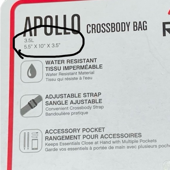 Reebok Apollo Fanny pack, Gray - Picture 5 of 8